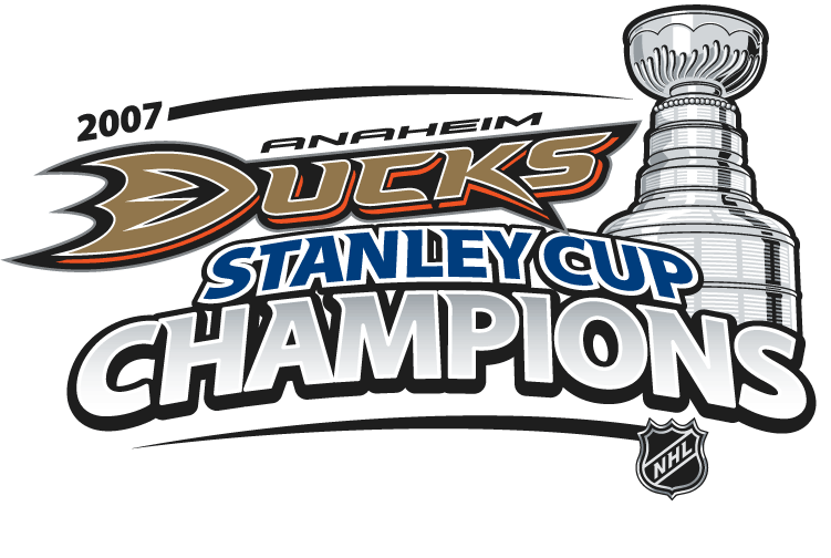Anaheim Ducks 2006 07 Champion Logo 01 decal sticker
